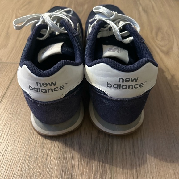 New Balance 500 Men's Dark Blue and Gray Sneakers - Picture 3 of 5